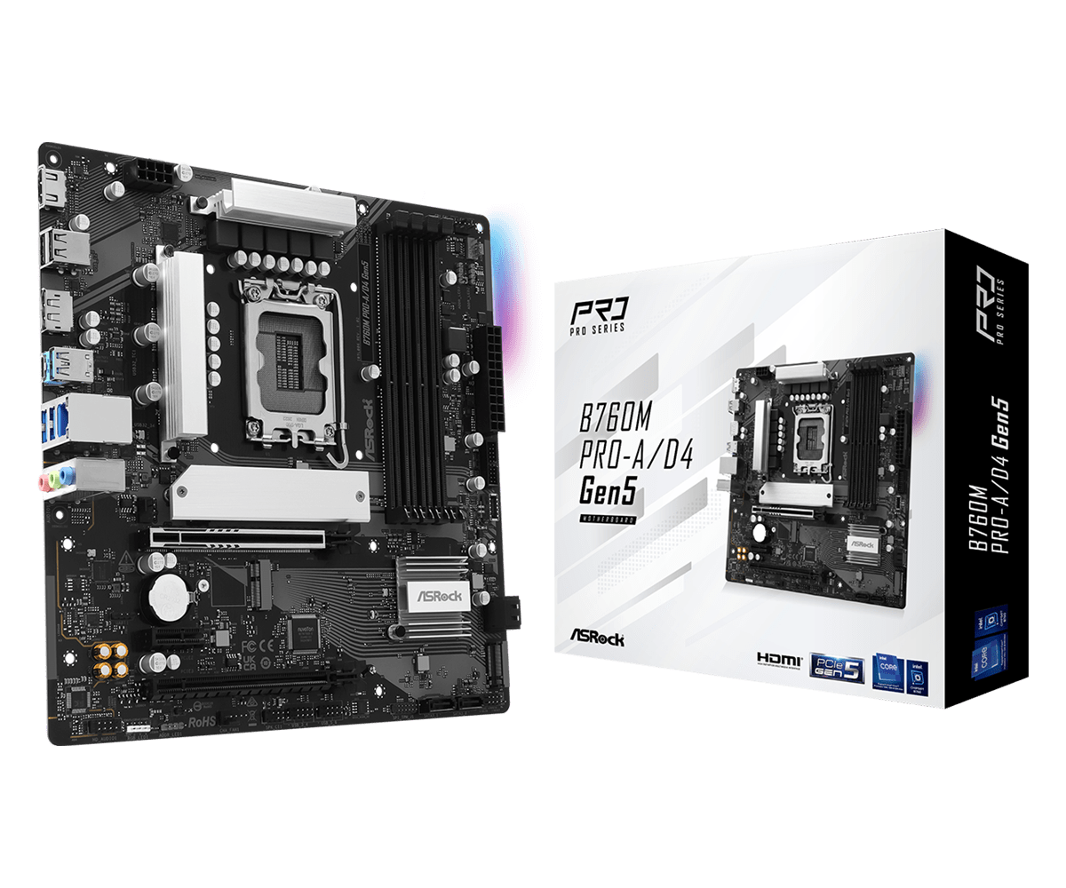 B760M Pro-A/D4 Gen5 Photos
